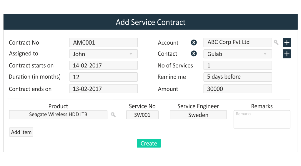 RabbitCRM_Ticket_AMC_for_service_CRM